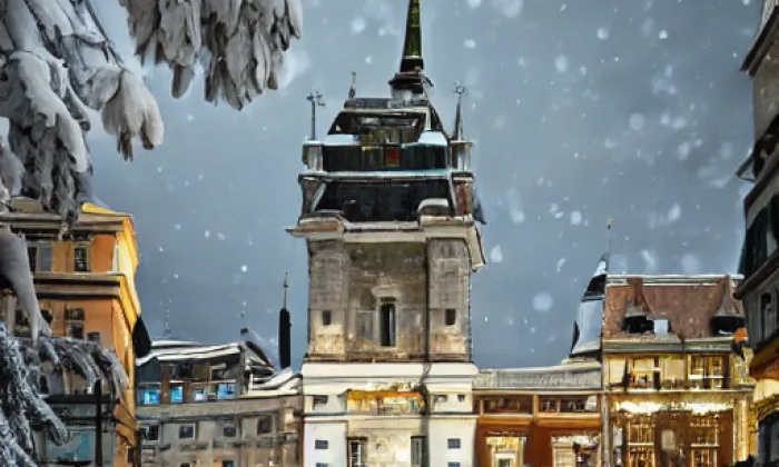 Zelená brána – winter