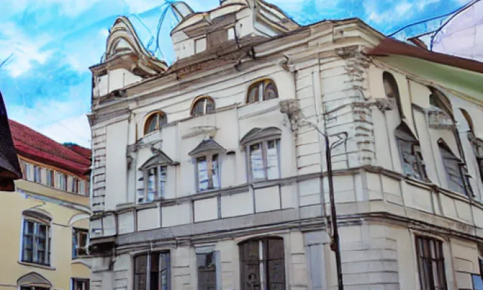 Zrcadlová kaple – noc