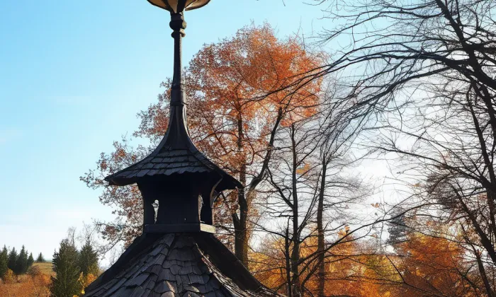 Zvonička Pustevny – autumn