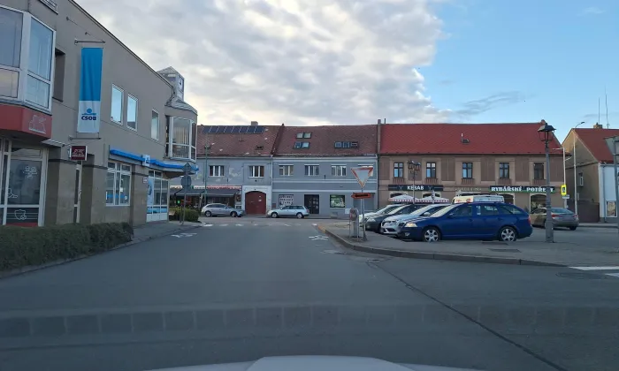 mariánský sloup v Chlumci nad Cidlinou
