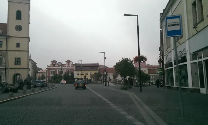 sloup se sochou Panny Marie (Mladá Boleslav)