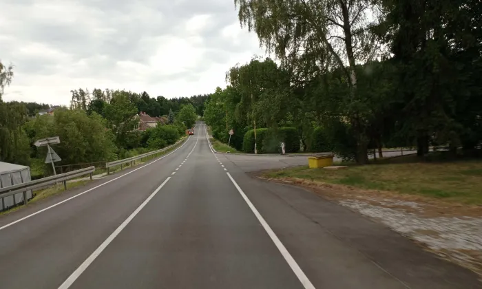 čerpací stanice Milín
