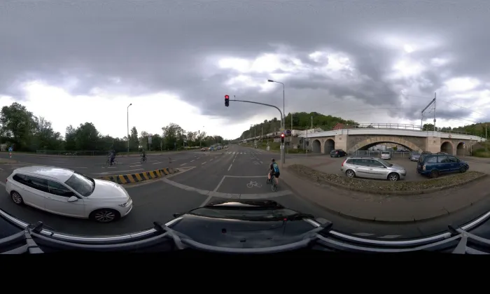 železniční viadukt V Podbabě