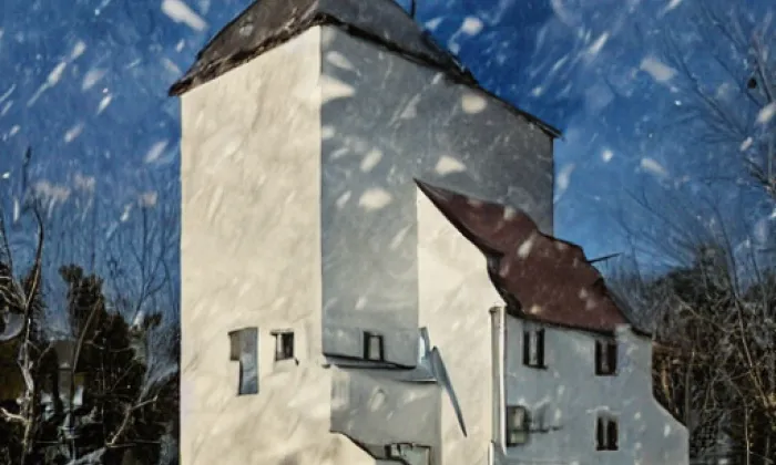 Žďárec – zima