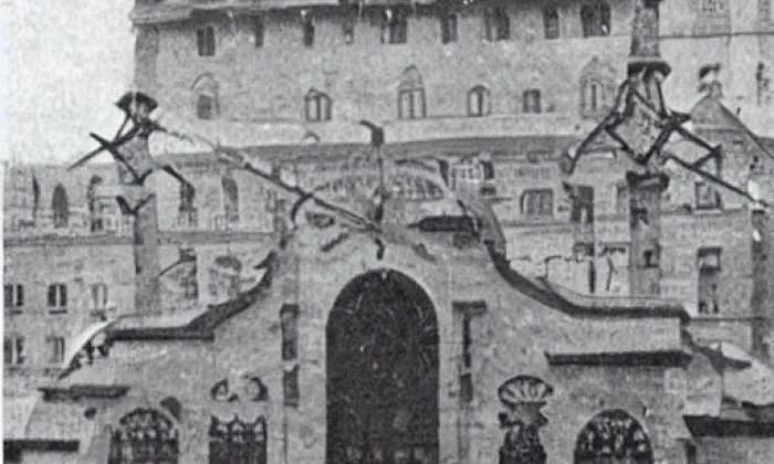 Říšská brána – iluminace