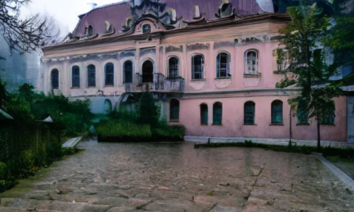 Žádlovice – akvarel