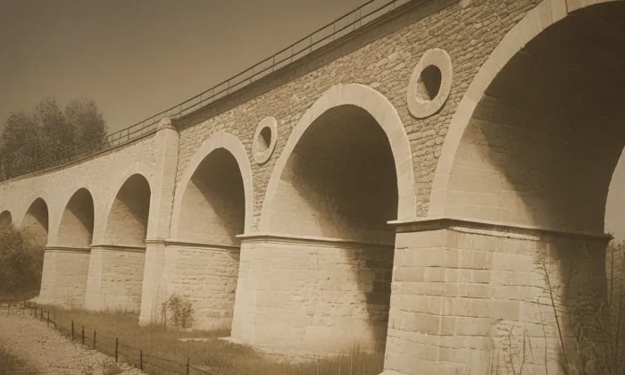 železniční viadukt v Rychnově u Jablonce nad Nisou – historická rekonstrukce