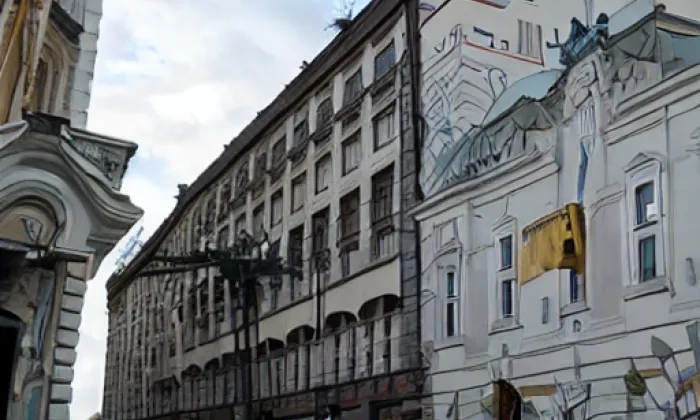 Žerotínský palác – zima