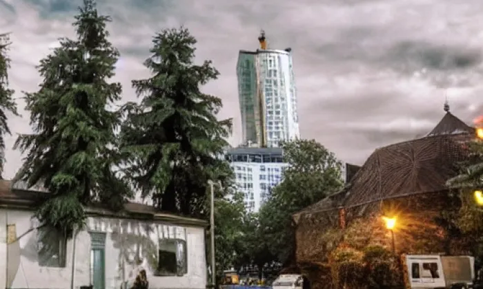 Žerotínský zámek Nový Jičín – zima