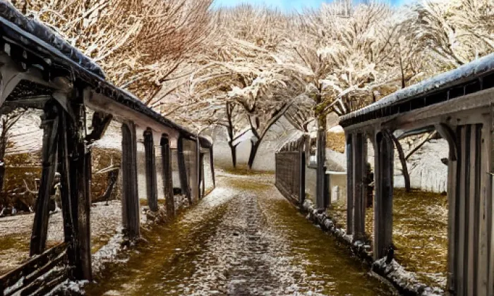 Červeňák – winter