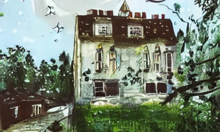 Červený dvůr (Markvartice) – noc