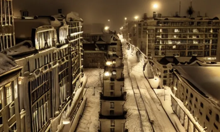 České Budějovice – zima