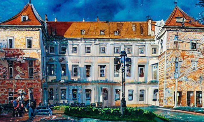 Židlochovice – akvarel
