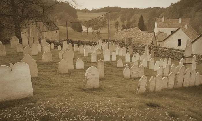 Židovský hřbitov v Rabí – historical