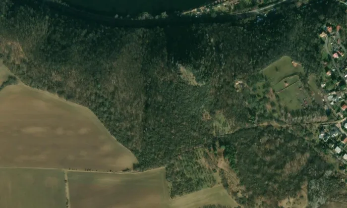 Řivnáč – letecký pohled