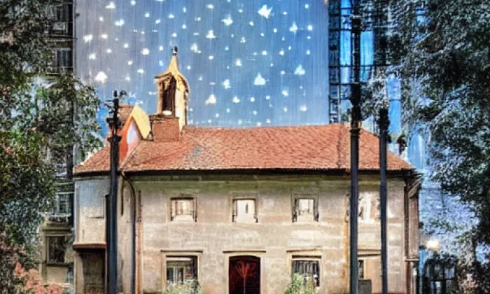 Škvořetice – noc
