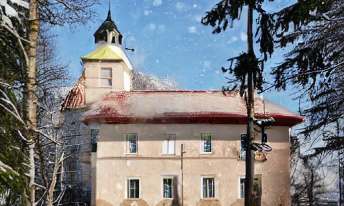 Škvořetice – zima