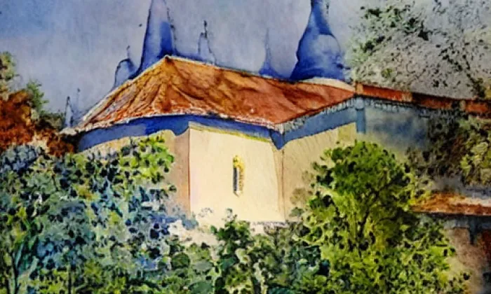 Šlajferka – akvarel