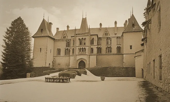 Žleby – historical
