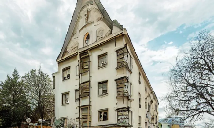 Šluknovský zámek – akvarel
