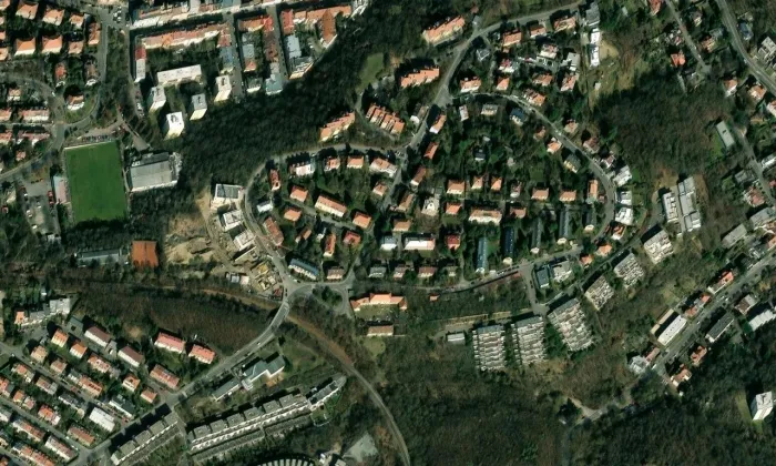 Šmukýřka – letecký pohled