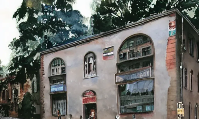 Špička – akvarel