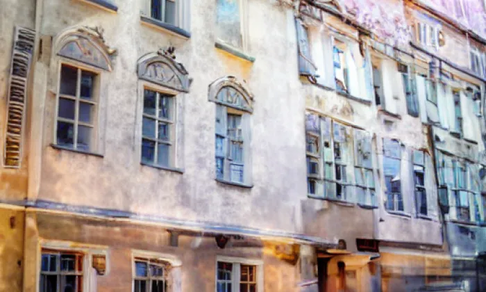 Šporkův palác na Malé Straně – noc