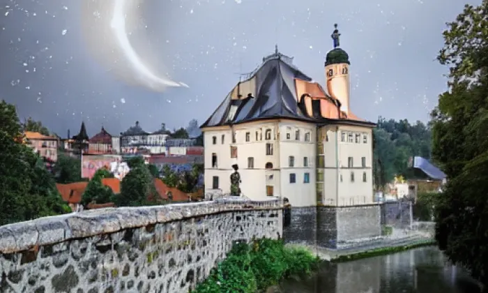 Štěnovice – noc