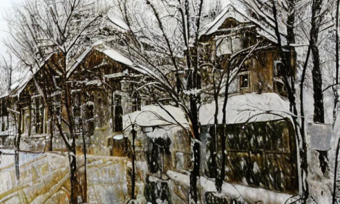 Štětkovice – winter