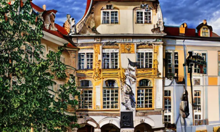 Šternberský palác na Malé Straně – autumn