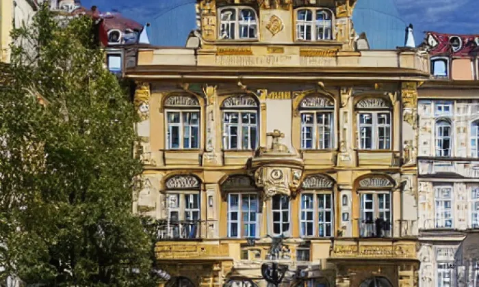 Šternberský palác na Malé Straně – iluminace