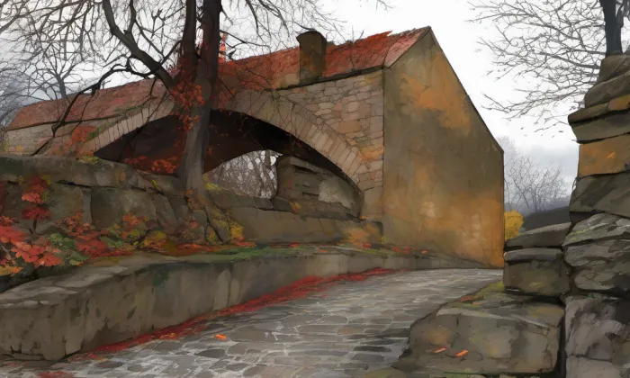 Švédský most – autumn