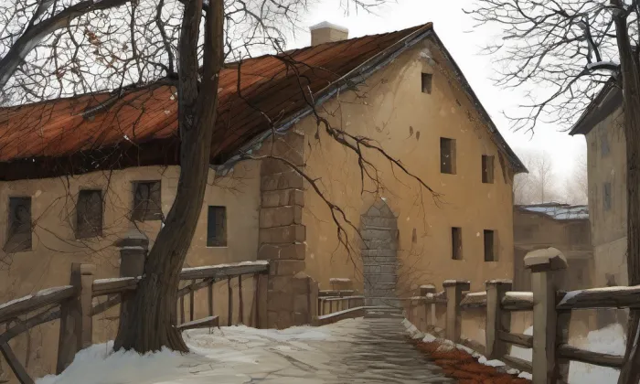 Švédský most – winter