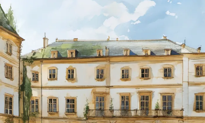 Adršpach (zámek) – léto