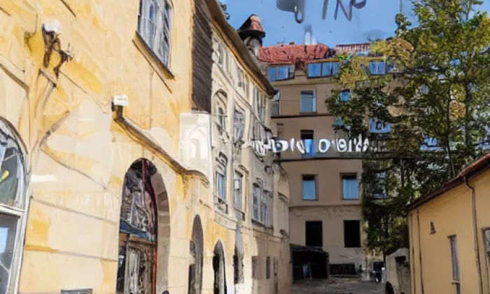 Anežská – noc