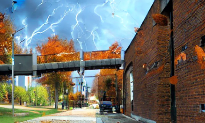 Anežský klášter – autumn