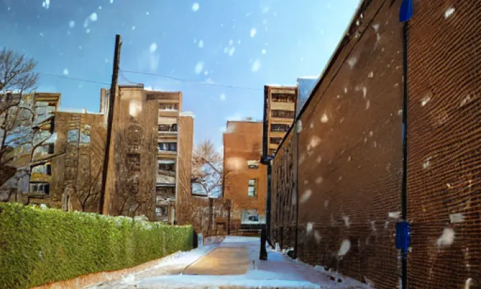 Anežský klášter – winter