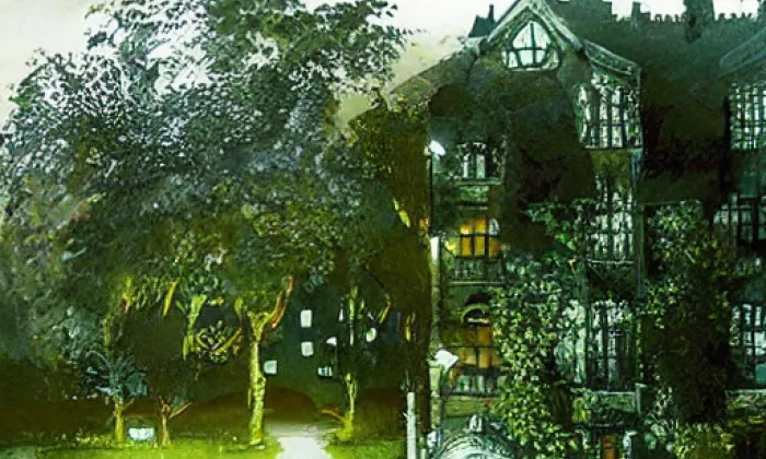 Arboretum Josefa Eberta – noc