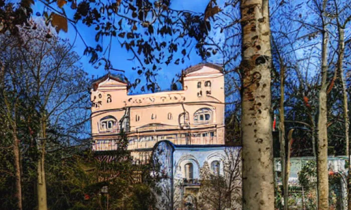 Areál lázní – léto