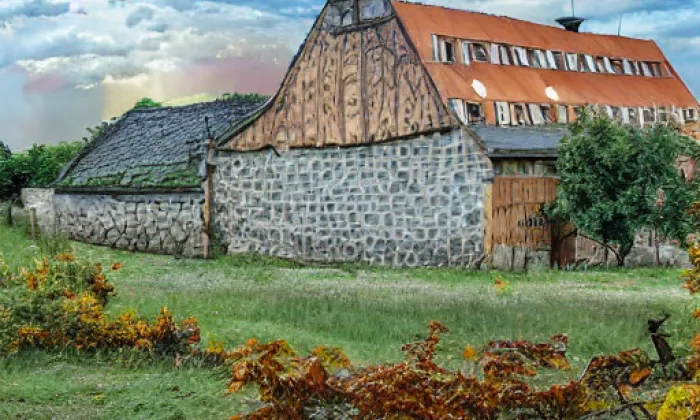 Areál ministerských budov pod Emauzy – podzim