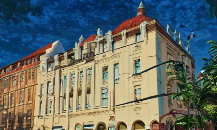 Aueršperský palác v Praze – summer