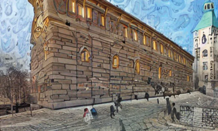 B. Němcové 110 a 112 – iluminace