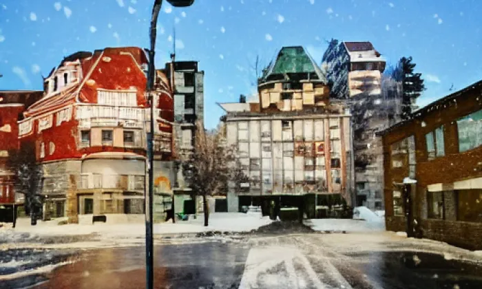 Břevnovský klášter – winter