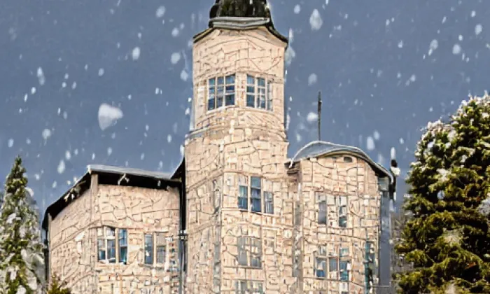 Březnice – winter