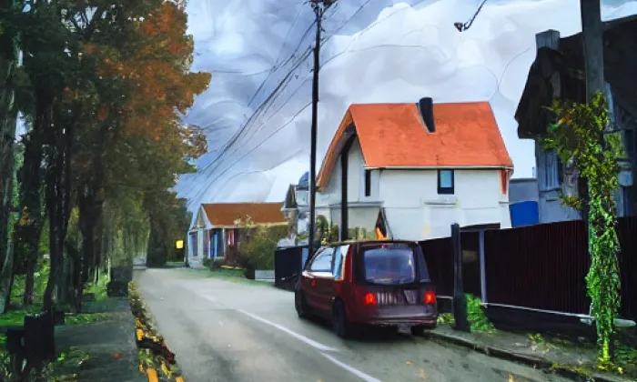 Březová – podzim