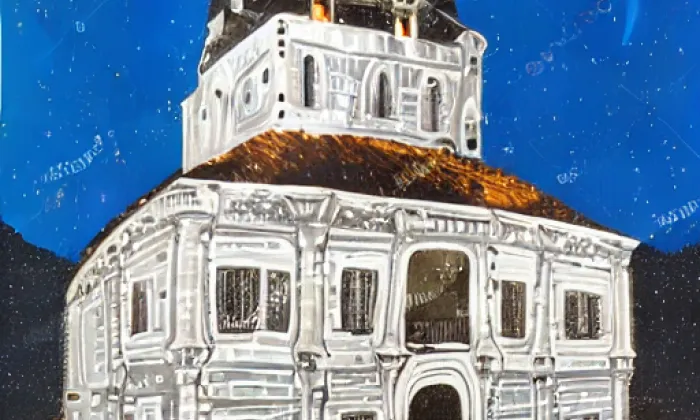 Bílý zámek – noc