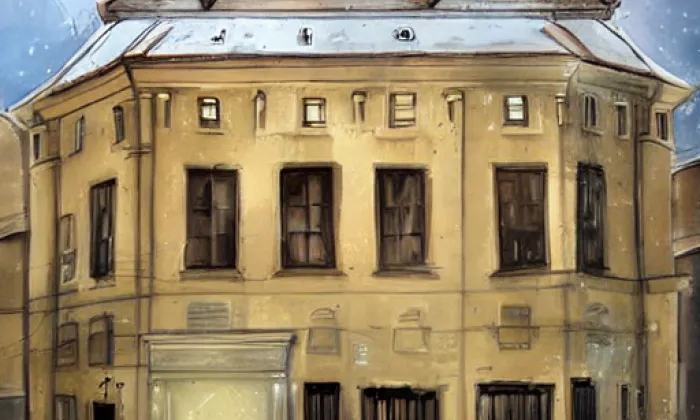 Bělohlávkův dům – noc