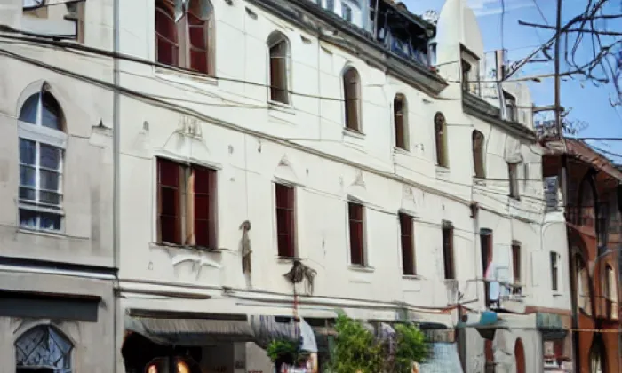 Bývalý hotel Hruška – léto