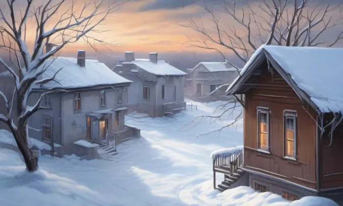 Bývalý Okresní sociální a zdravotní ústav – winter