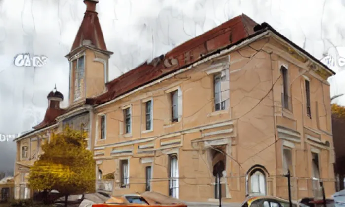 Bývalá piaristická kolej – autumn
